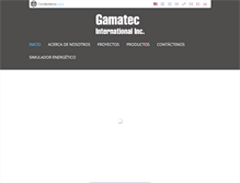 Tablet Screenshot of gamatec.com